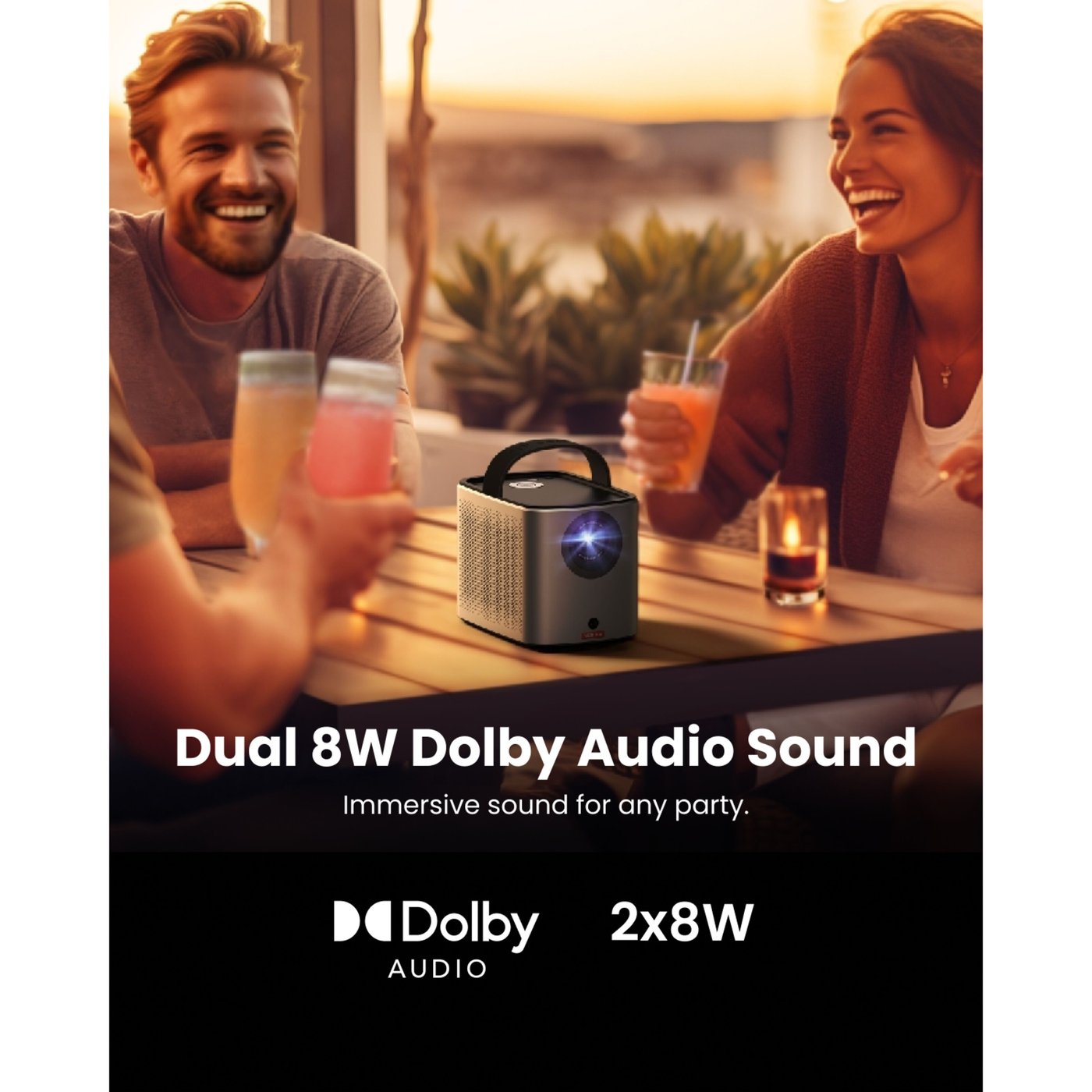 Nebula Mars 3 Air Bærbar miniprojektor