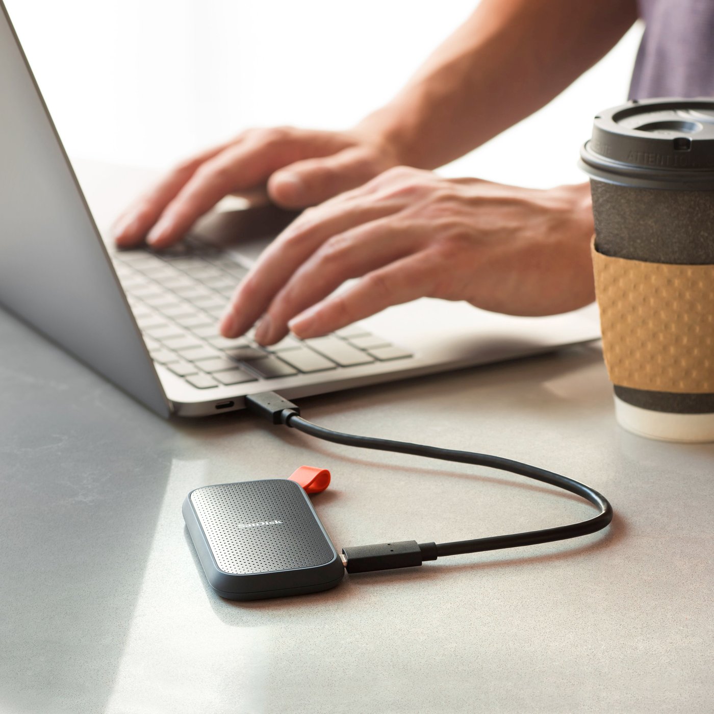 Sandisk Portabel SSD-harddisk 1 TB