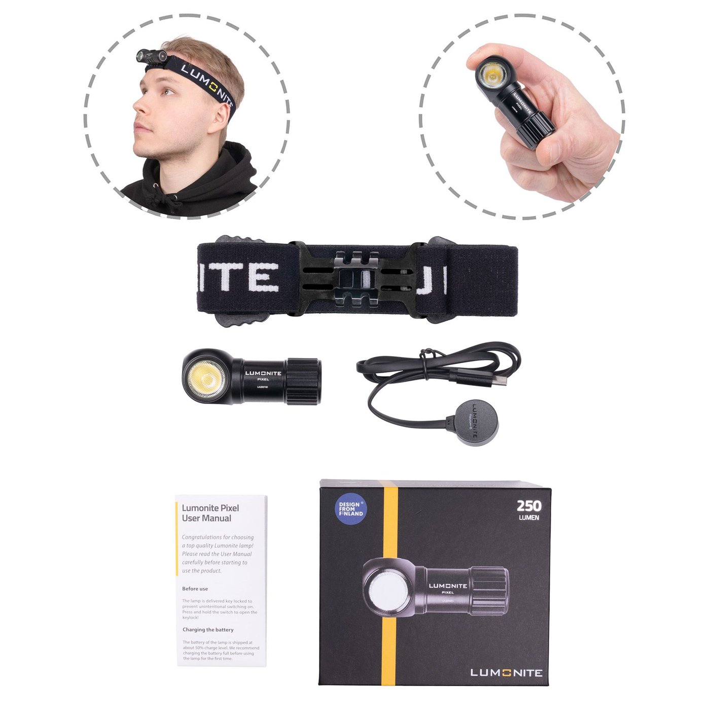 Lumonite Pixel V2 Pannlampa 250 lm