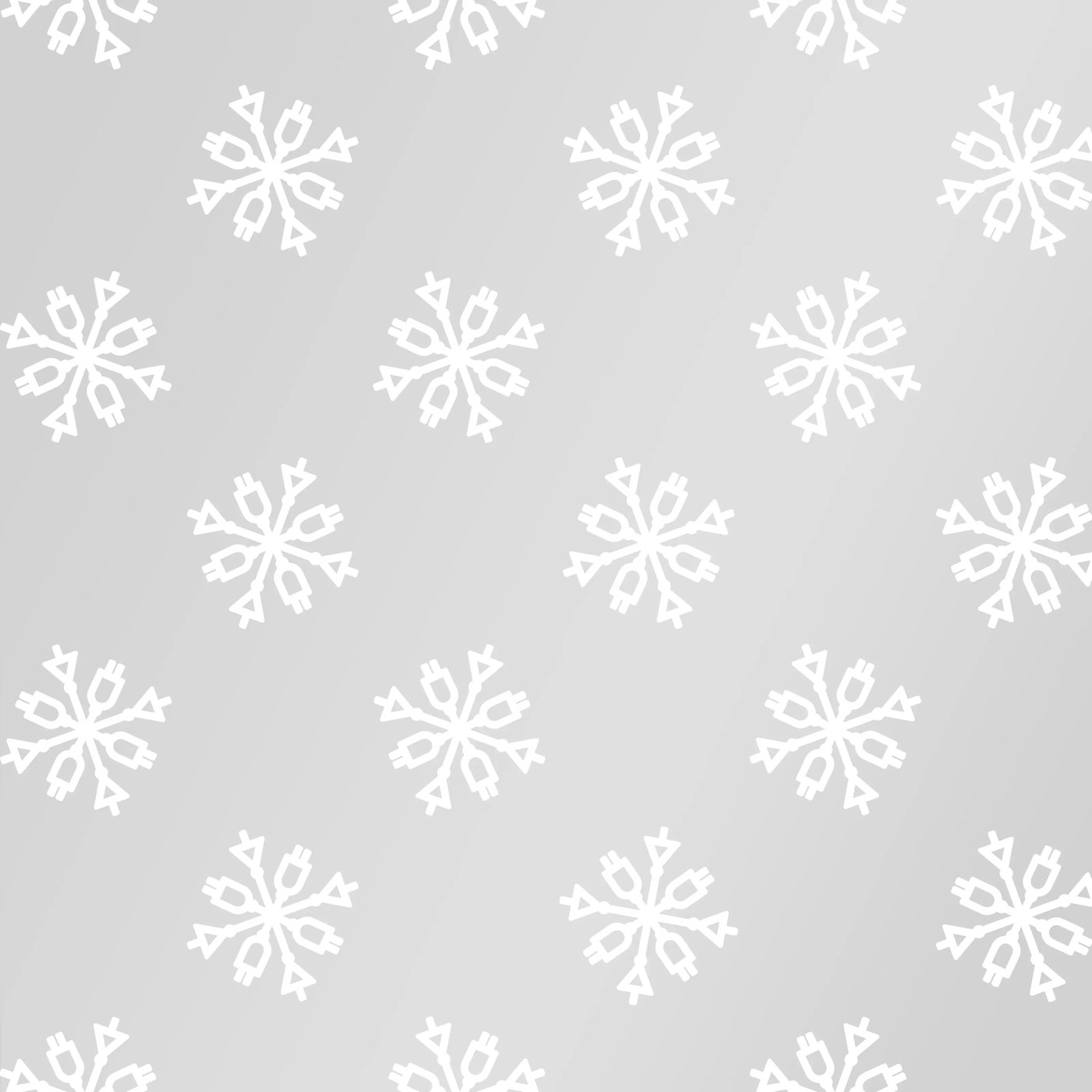 Julklappspapper Snöstjärnor