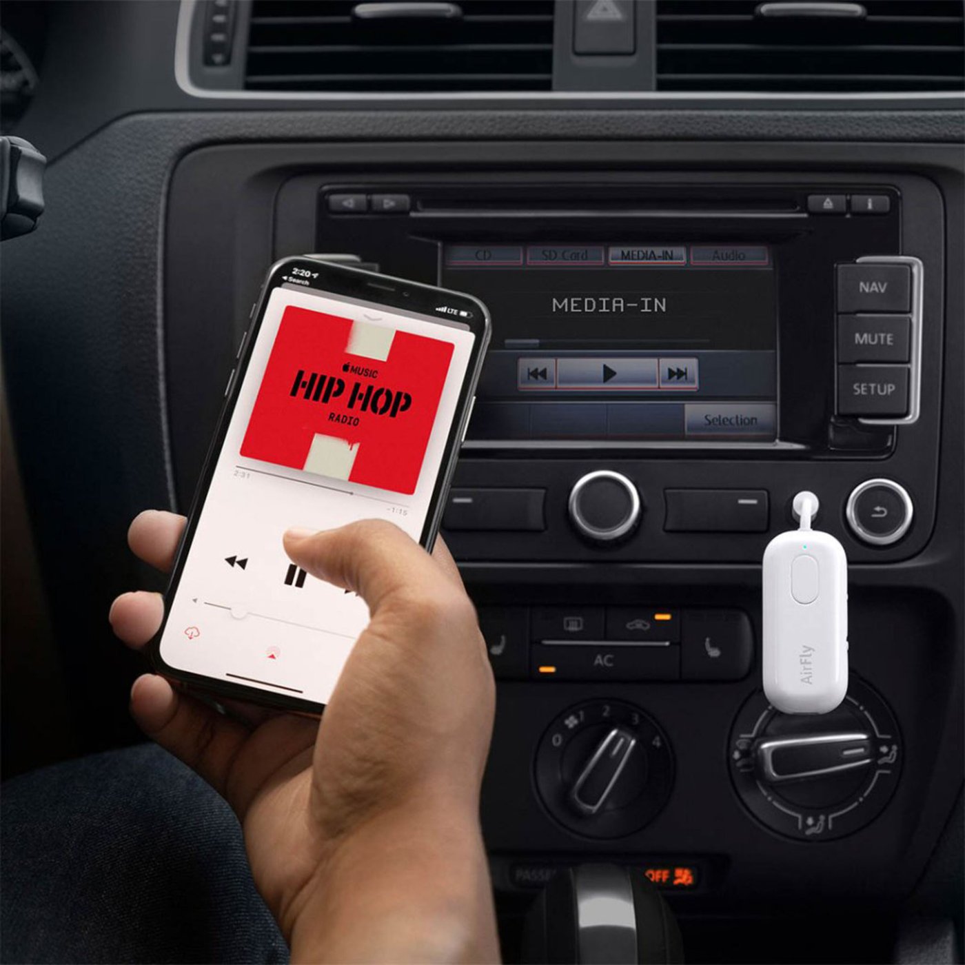 Twelve South AirFly Pro Bluetooth-sender og -mottaker