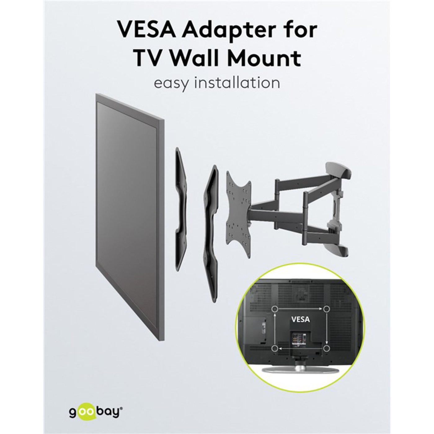 Adapter för VESA-fäste