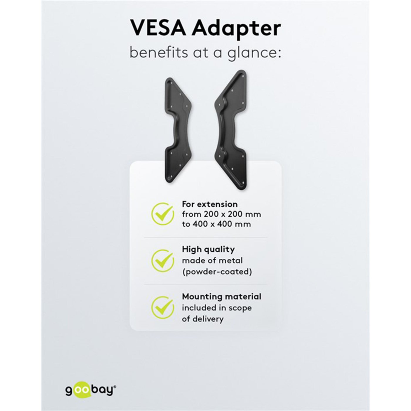 Adapter för VESA-fäste