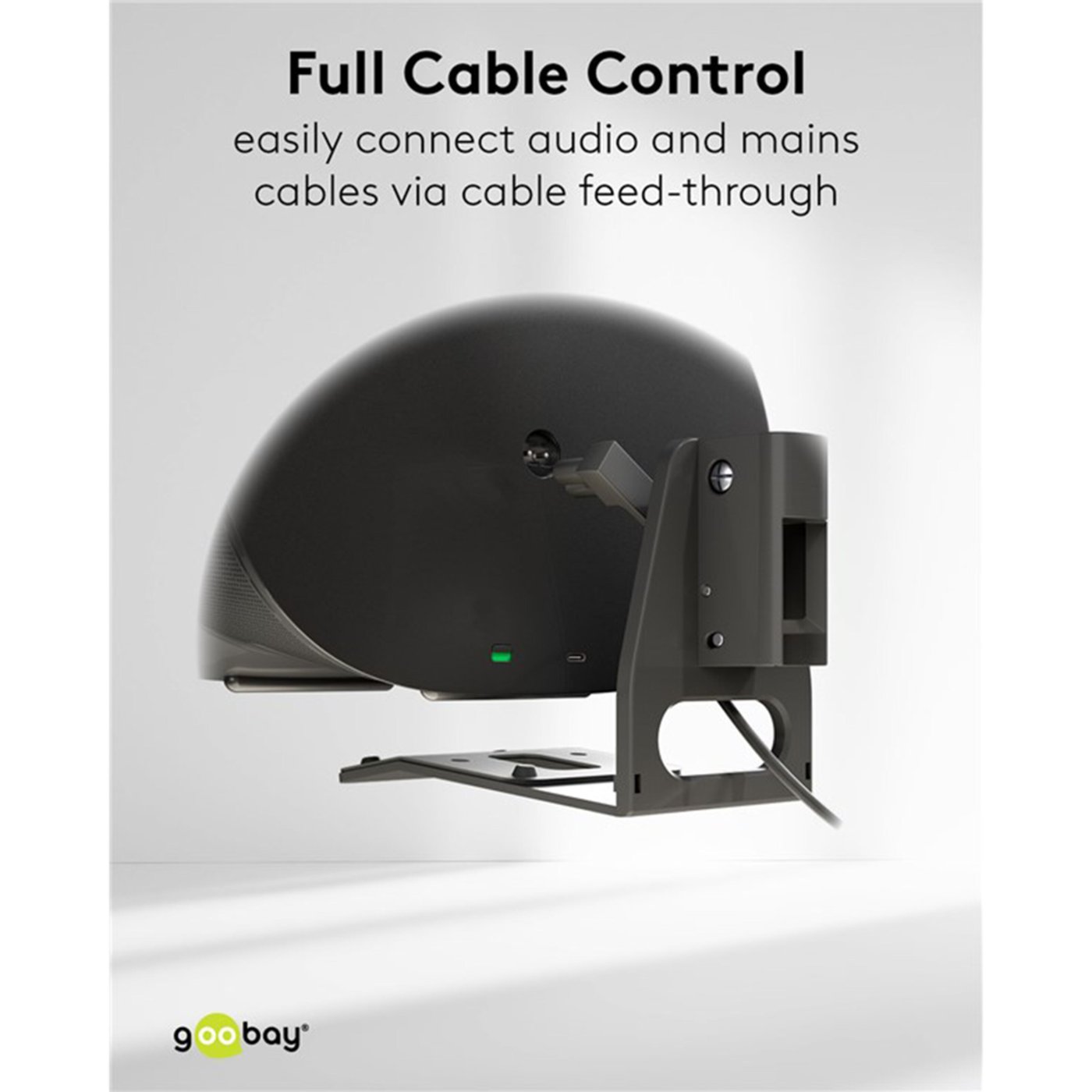 2-pakke Høyttalerfeste for Sonos Era 300 Svart