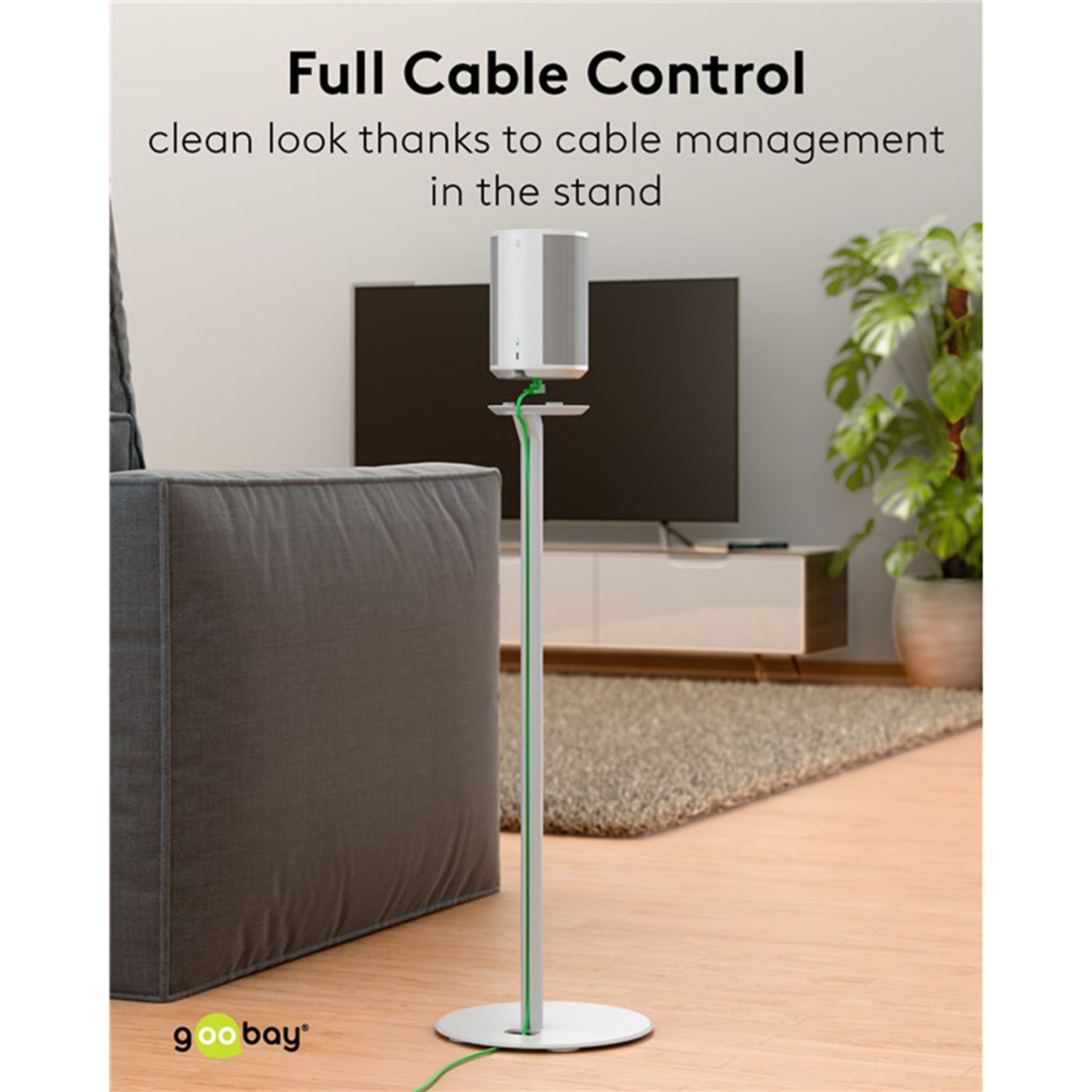 Högtalarställ för Sonos Era 100 2-pack Vit