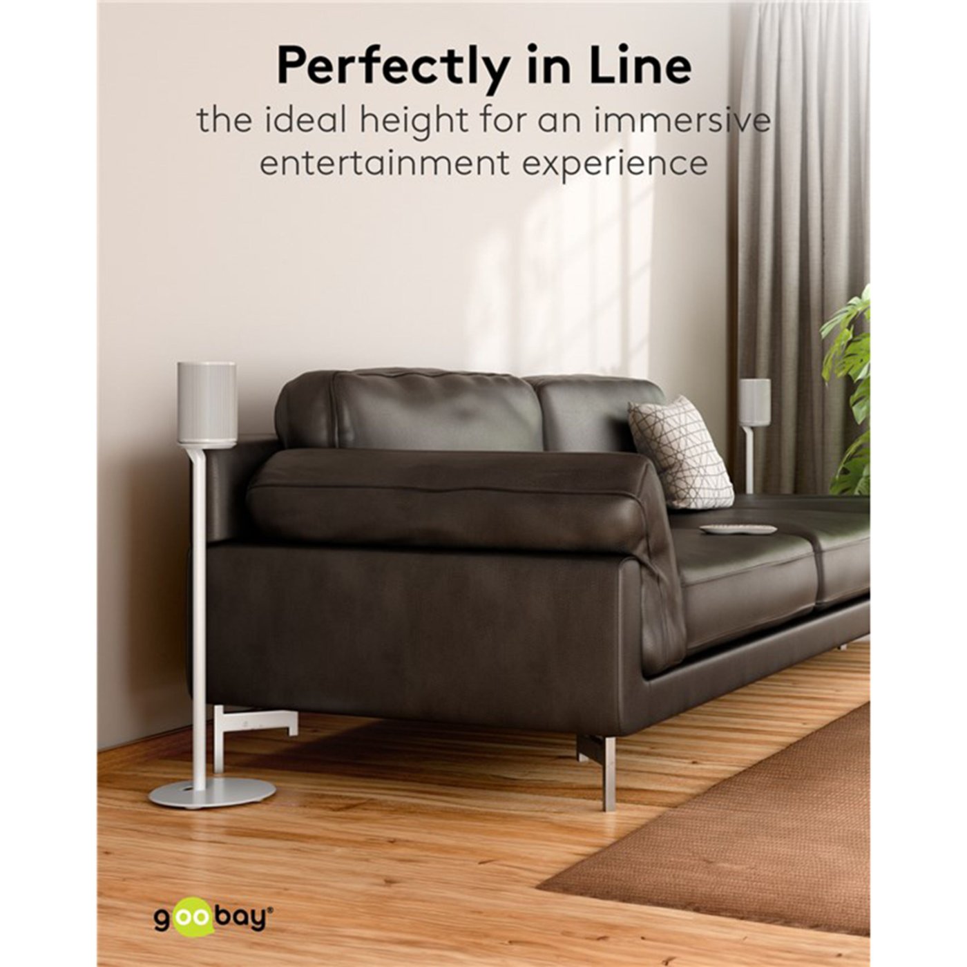 Högtalarställ för Sonos Era 100 2-pack Vit