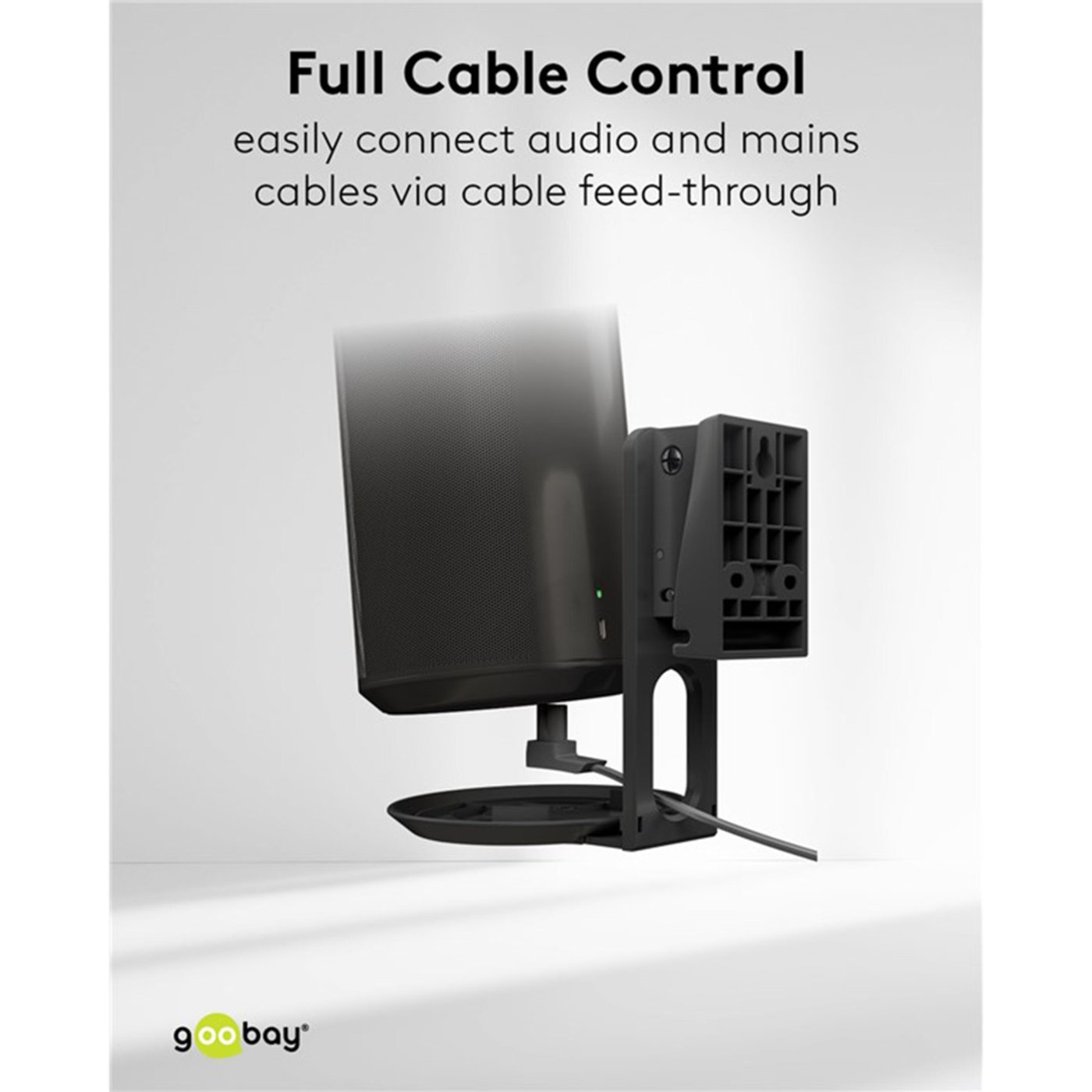 2-pakke Høyttalerfeste for Sonos Era 100 Svart