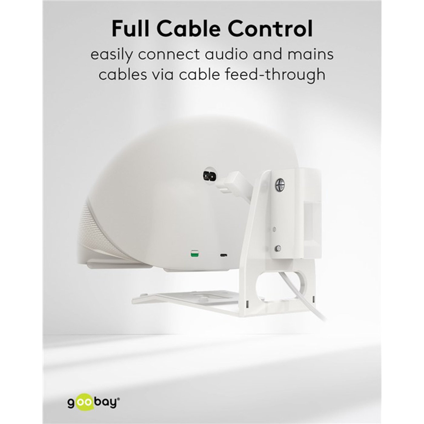 2-pack Högtalarfäste för Sonos Era 300 Vit