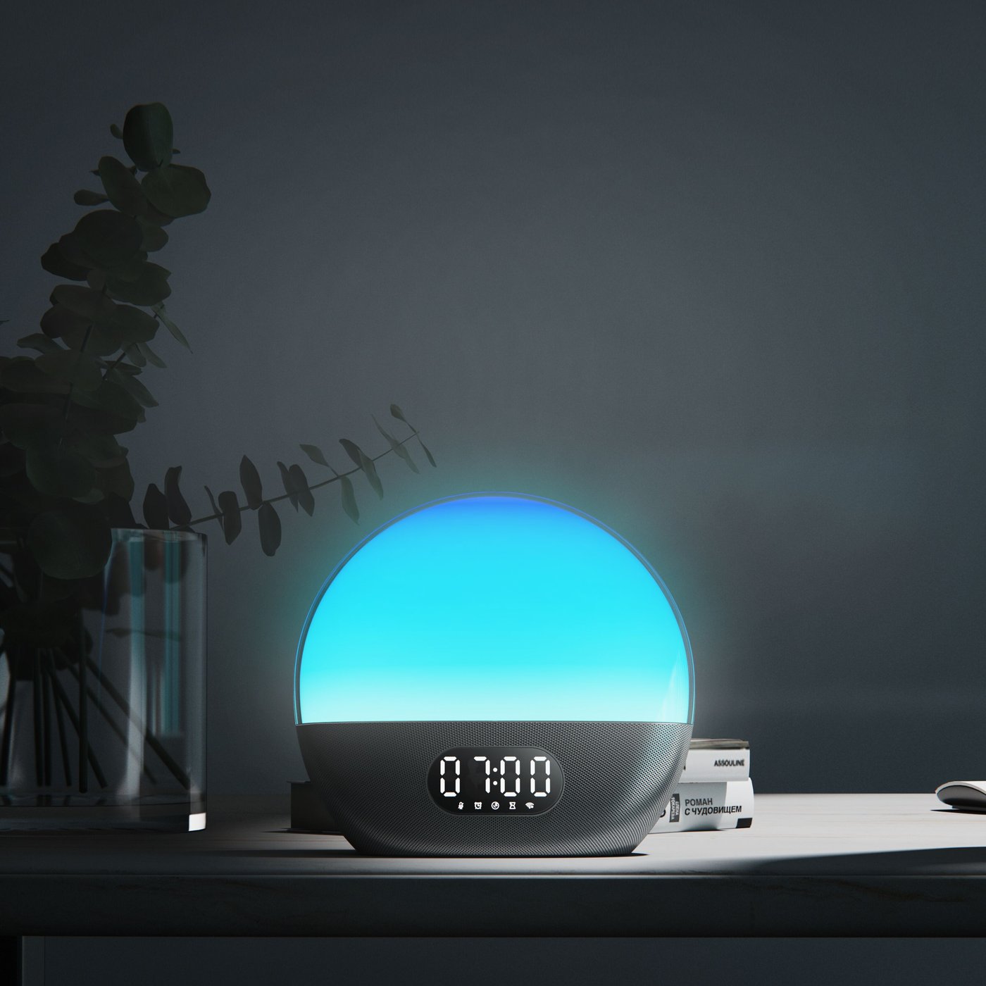 WiiM Wake-up light med vekkerklokke