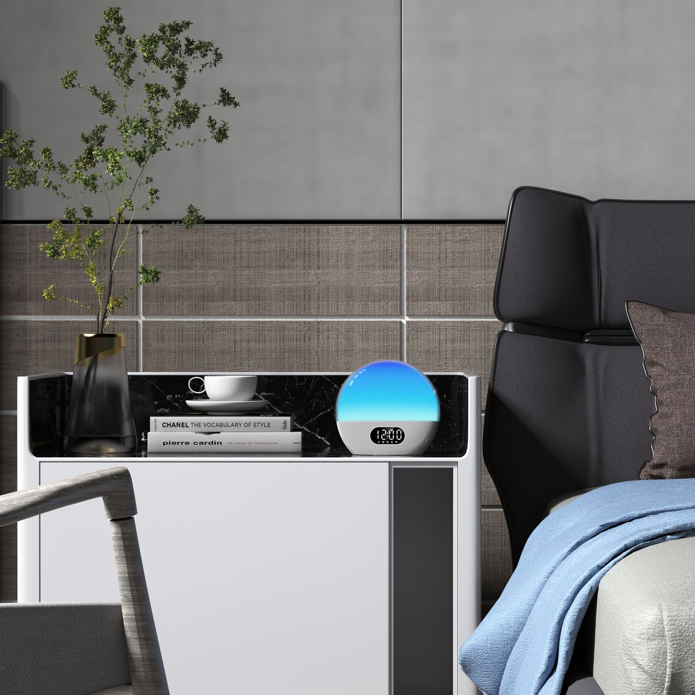 WiiM Wake-up light med vekkerklokke