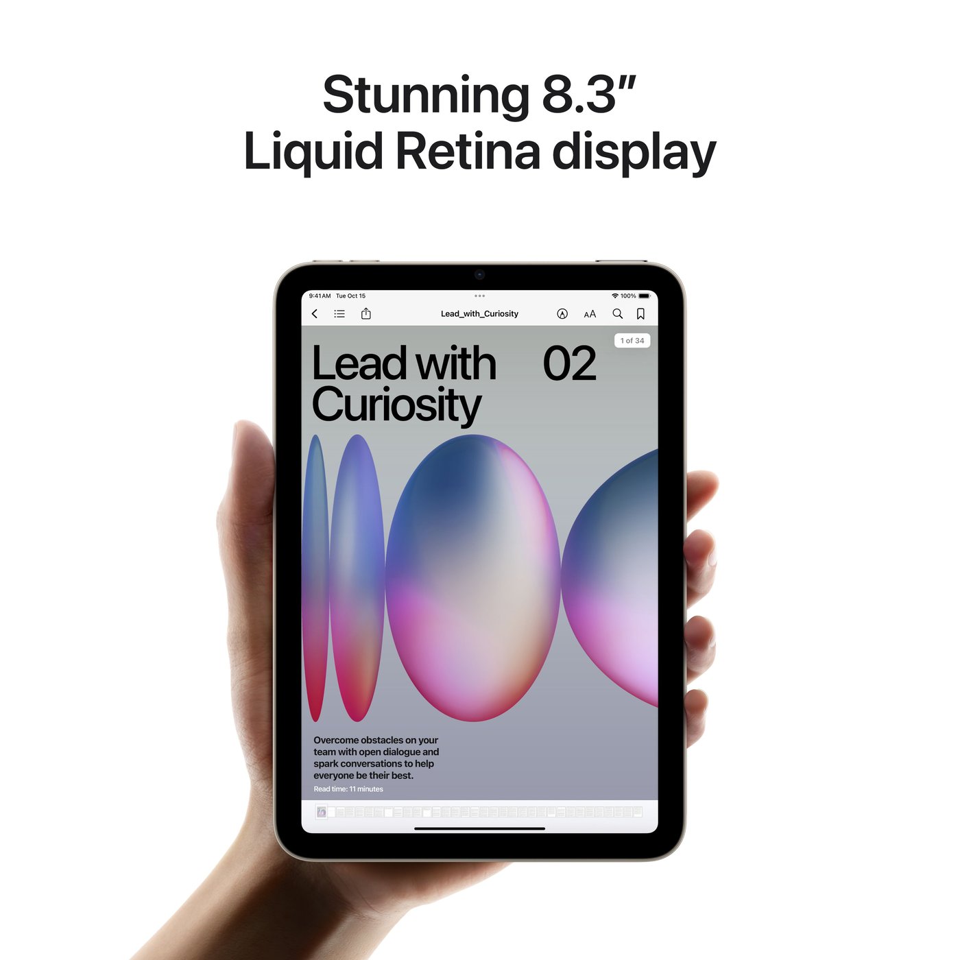 Apple iPad Mini (2024) Wifi 128GB Rymdgrå