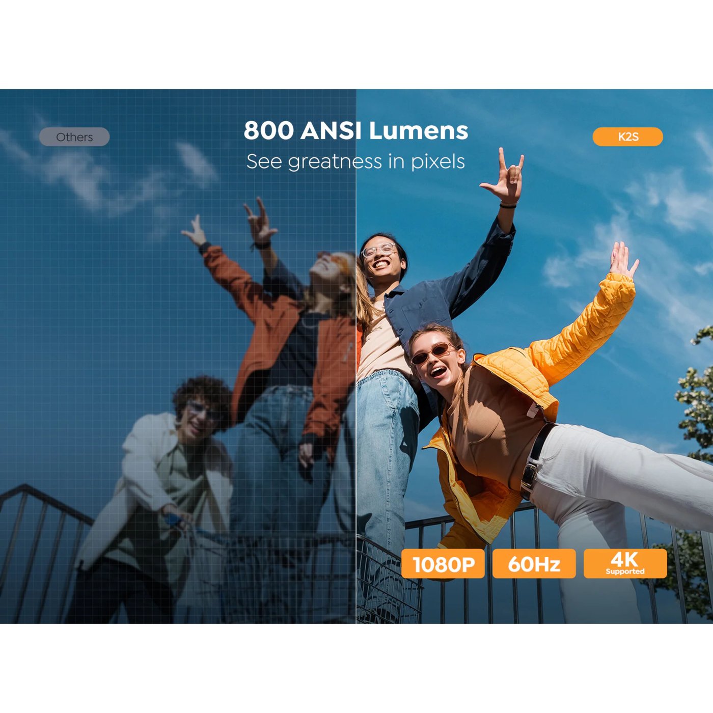 Yaber K2s Premier Theater Full HD-projektor