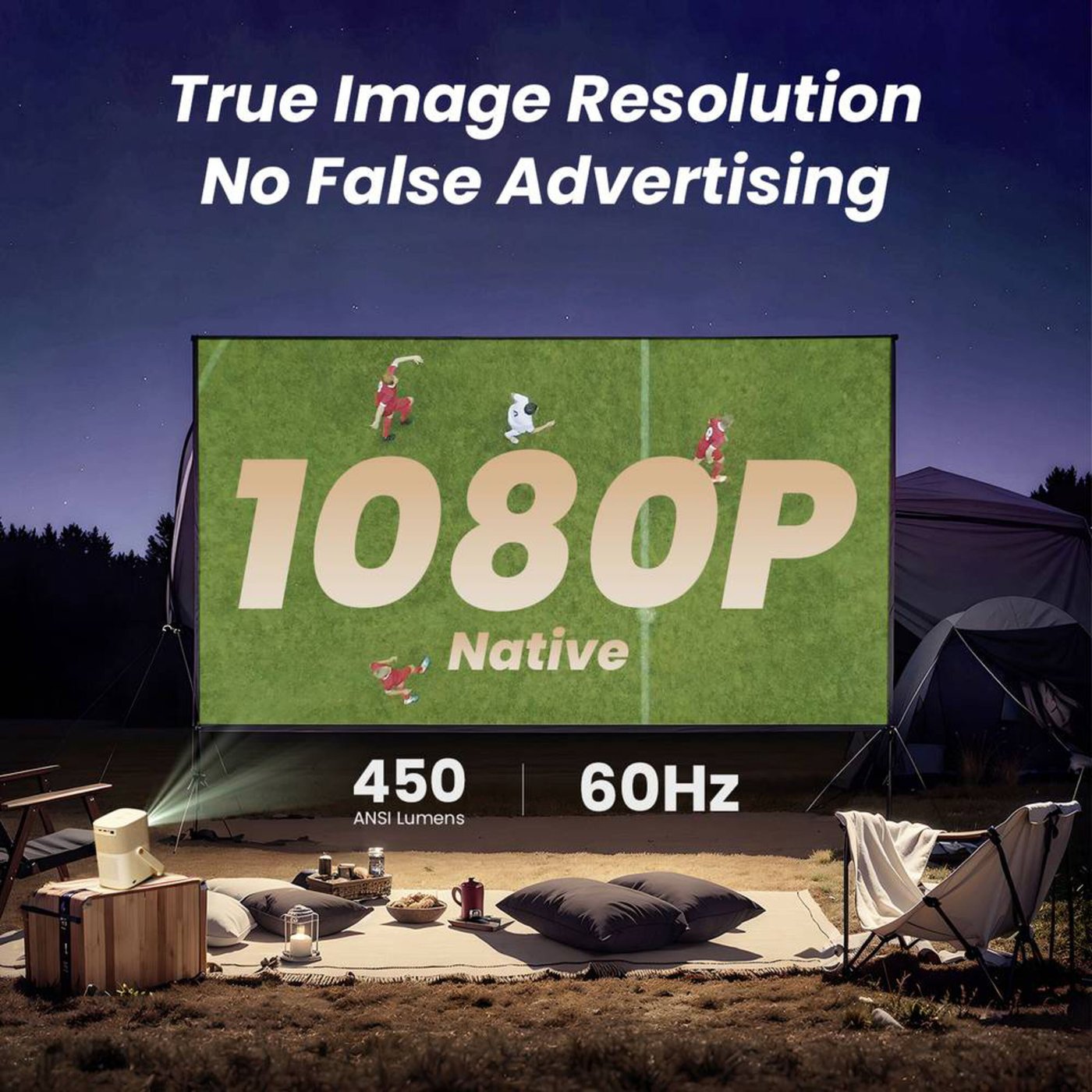 Yaber T2 Plus Bärbar
Full HD-projektor