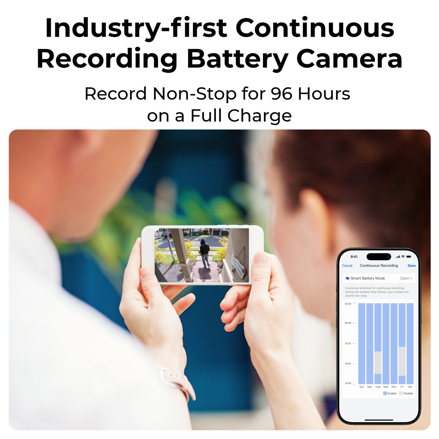 Reolink Altas PT Ultra Trådlös övervakningskamera