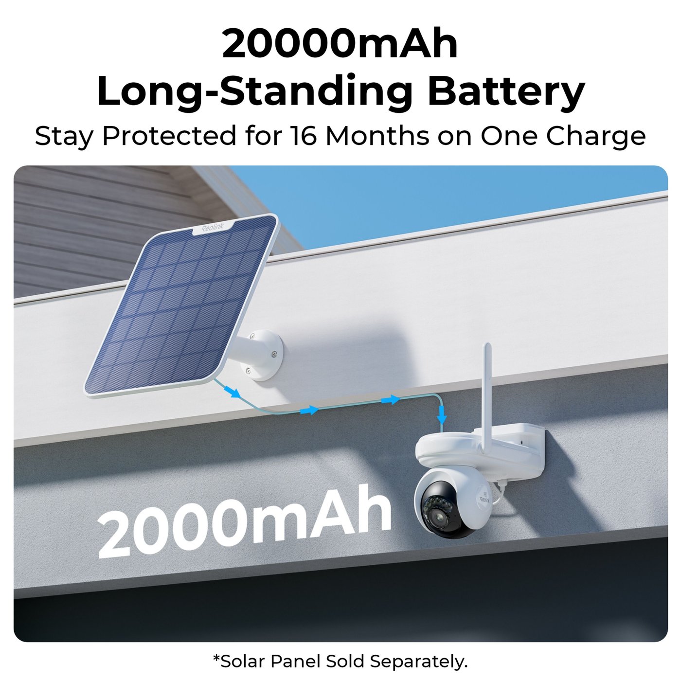 Reolink Altas PT Ultra Trådlös övervakningskamera