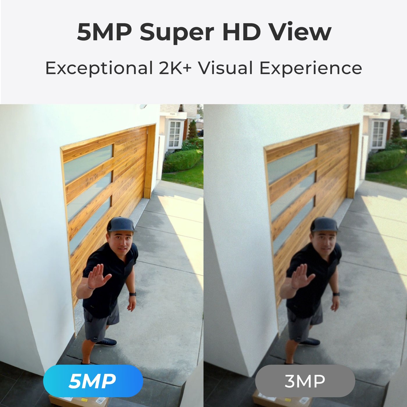 Reolink Home Hub med 4x Argus 3 Pro 2K-kamera