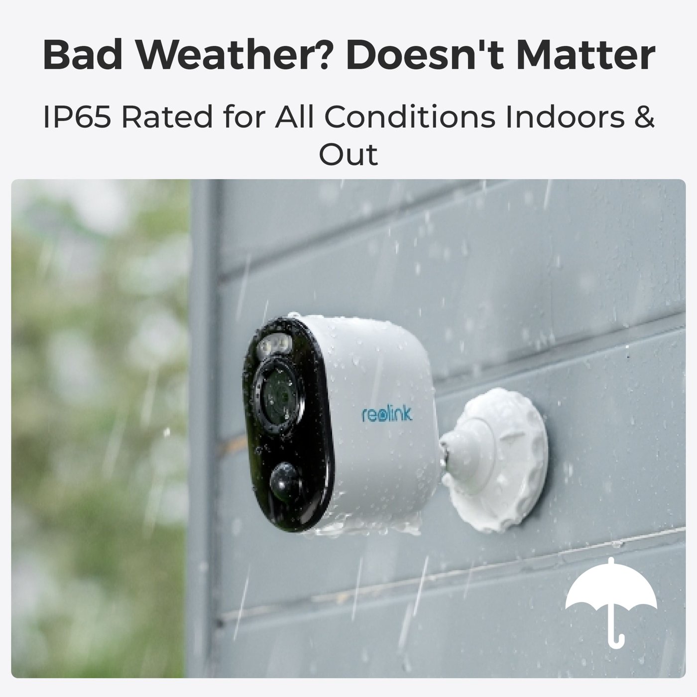 Reolink Home Hub med 4x Argus 3 Pro 2K-kamera