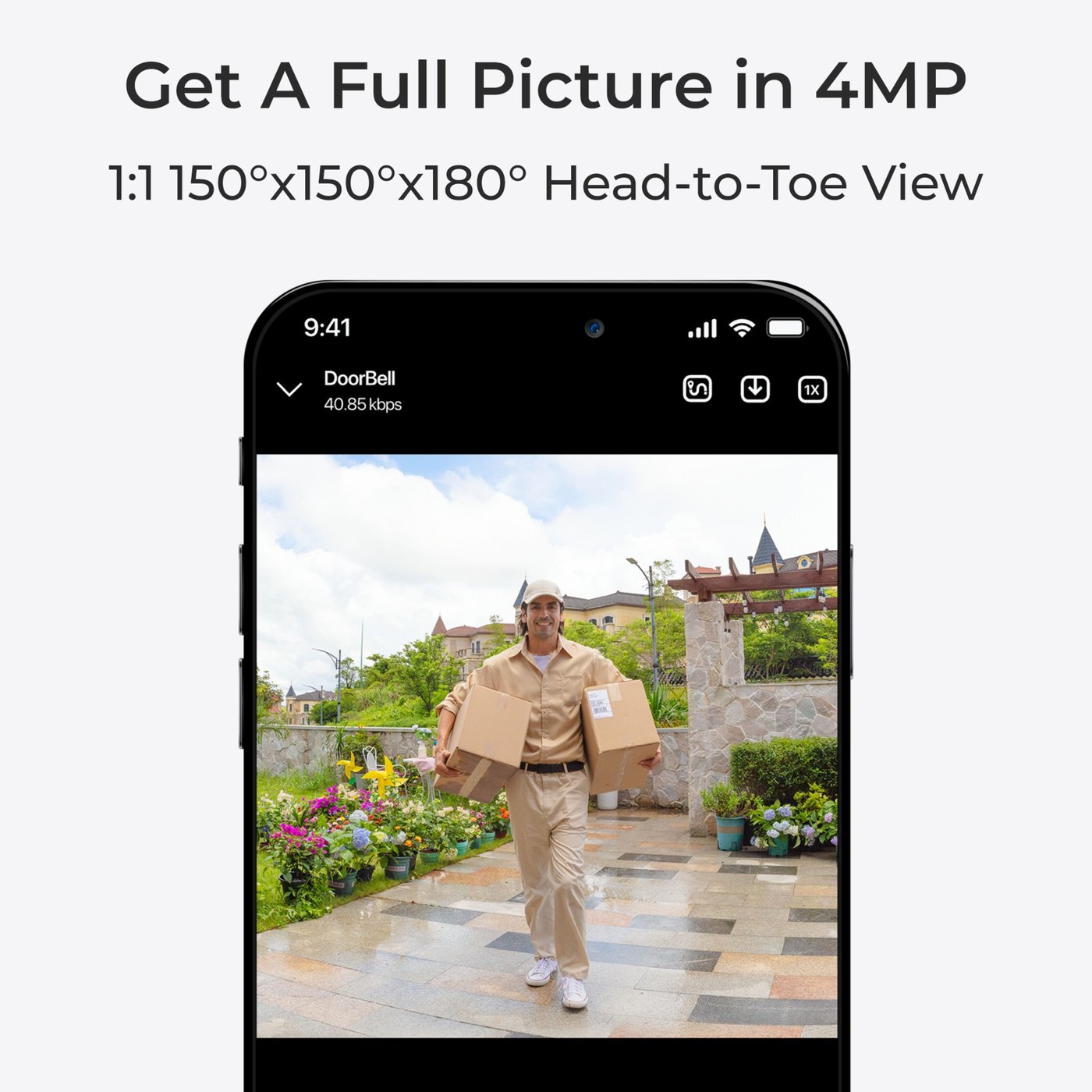 Reolink Smart Video Doorbell med Home Hub