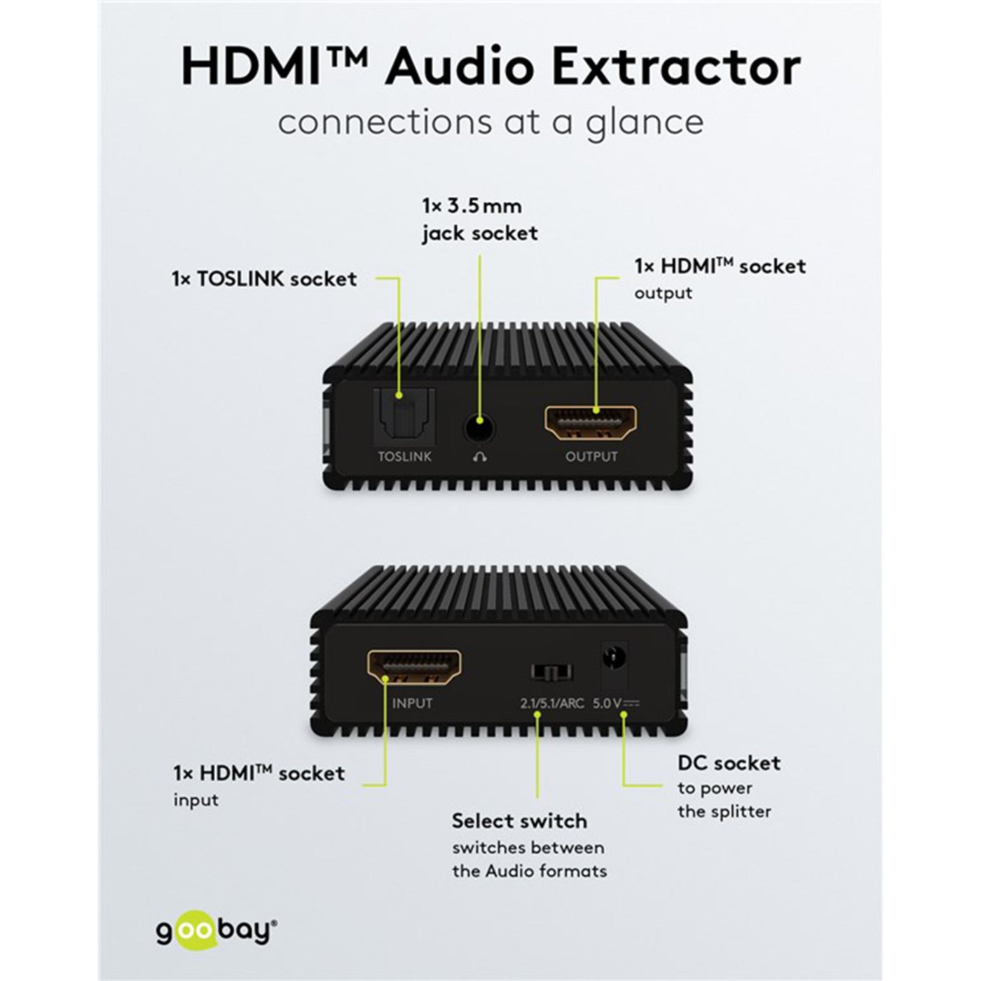 HDMI-extractor