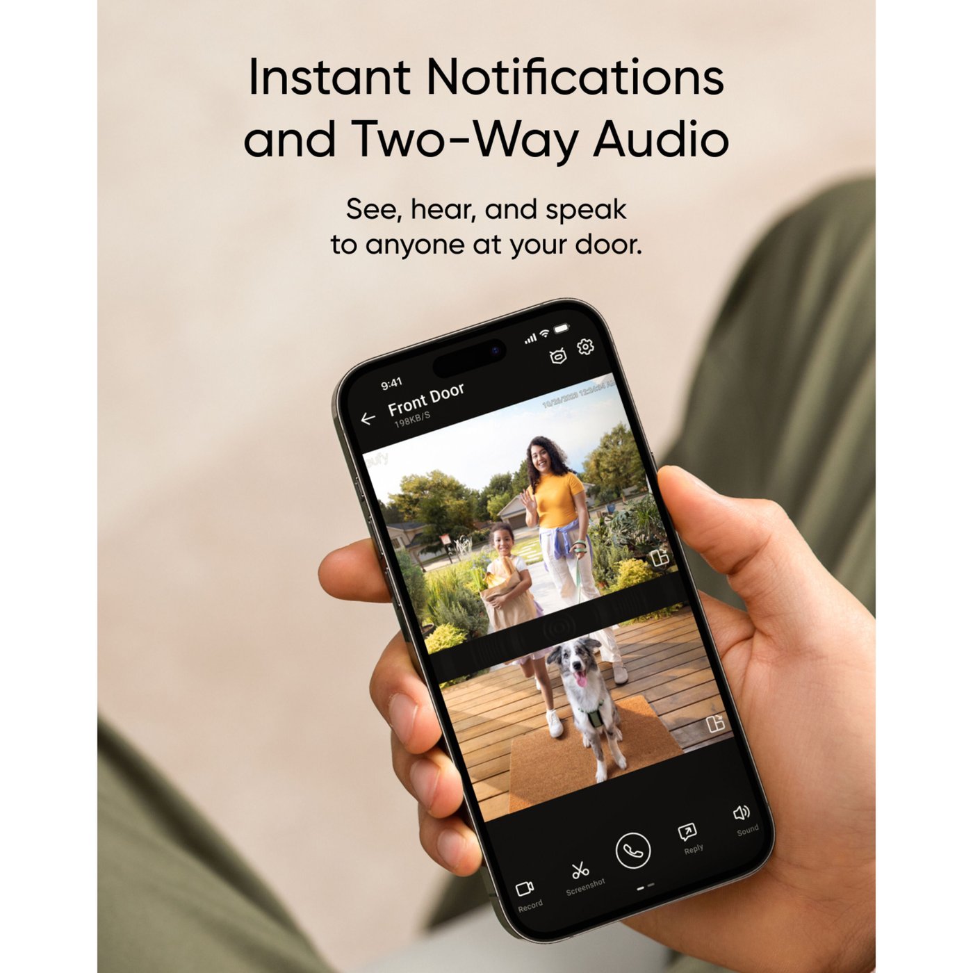 Eufy Video Doorbell 2K dubbla kameror