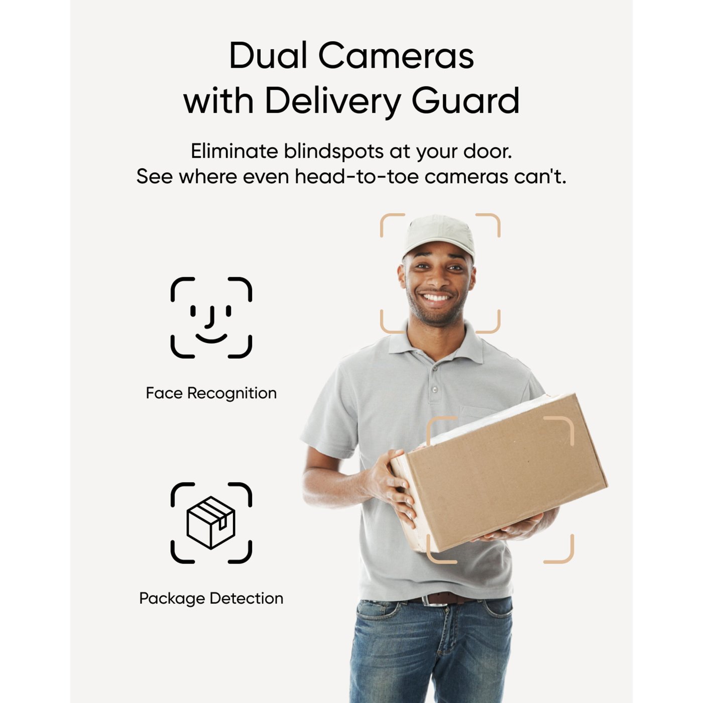 Eufy Video Doorbell 2K dubbla kameror