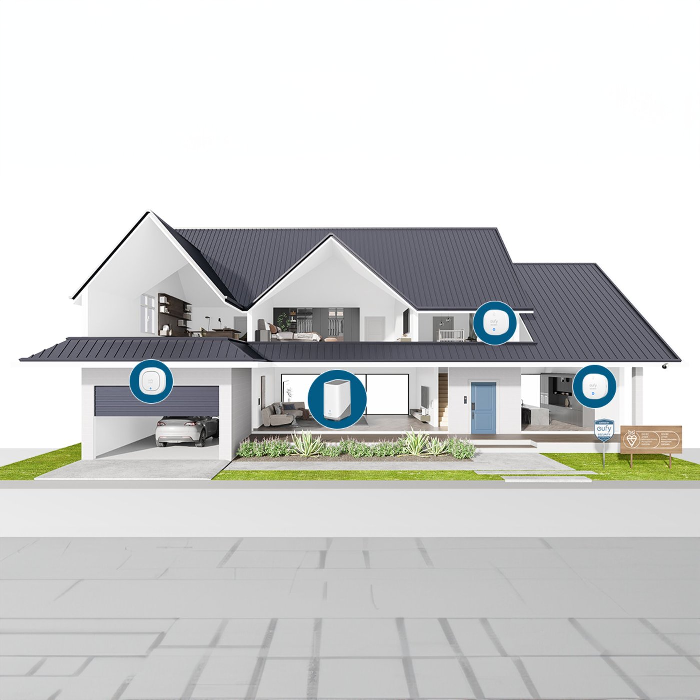 Eufy Security läckage och fryssensor