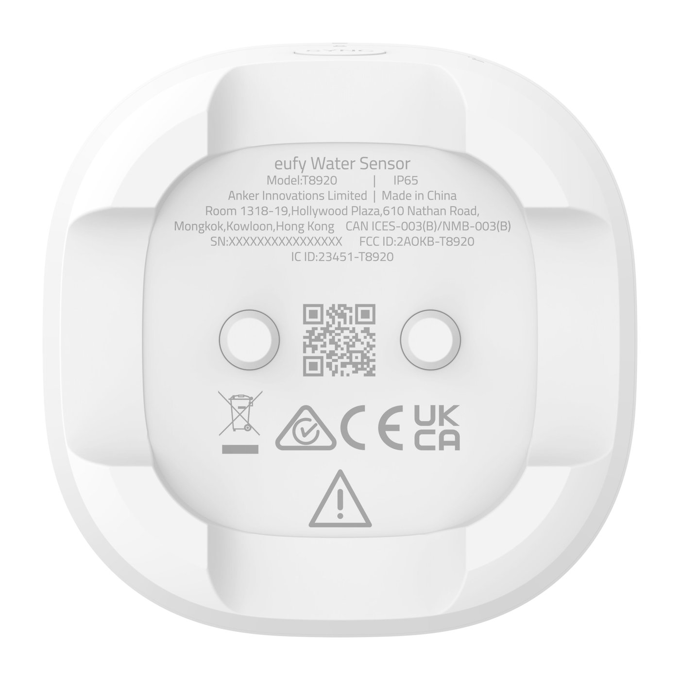 Eufy Security läckage och fryssensor