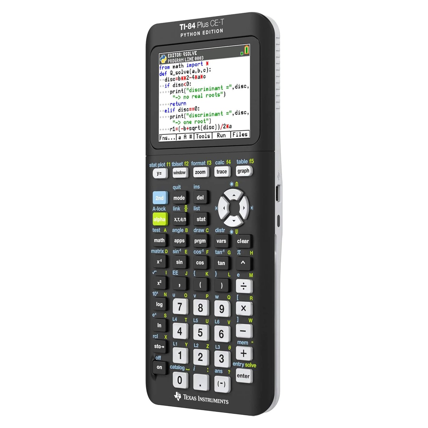 Texas Instruments TI-84 Plus CE-T Python Edition Miniräknare