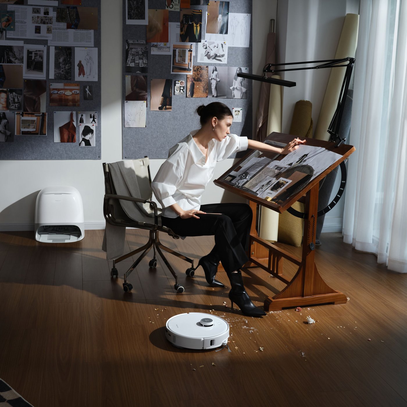 Roborock Qrevo Curv Helautomatisk robotstøvsuger