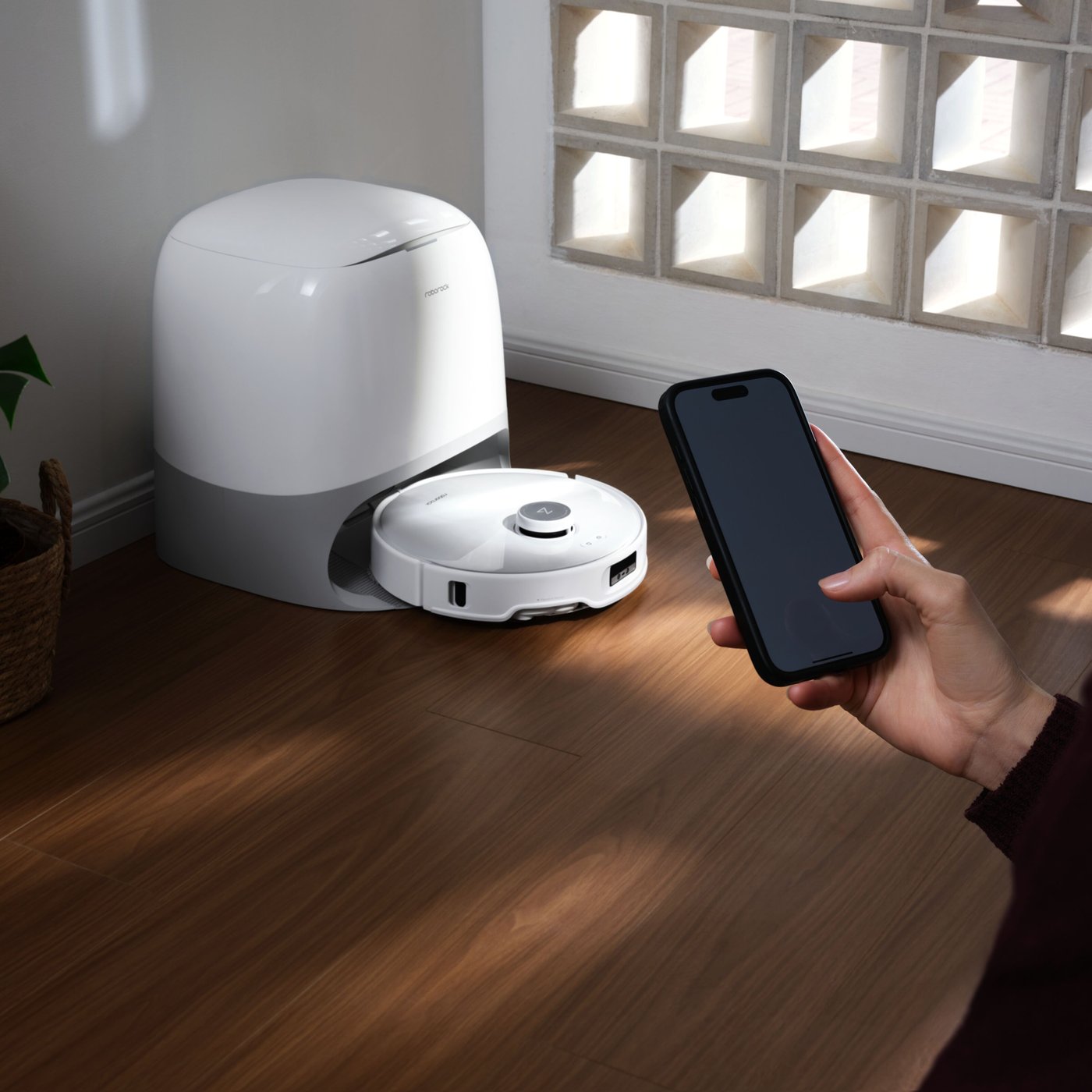 Roborock Qrevo Curv Helautomatisk robotstøvsuger