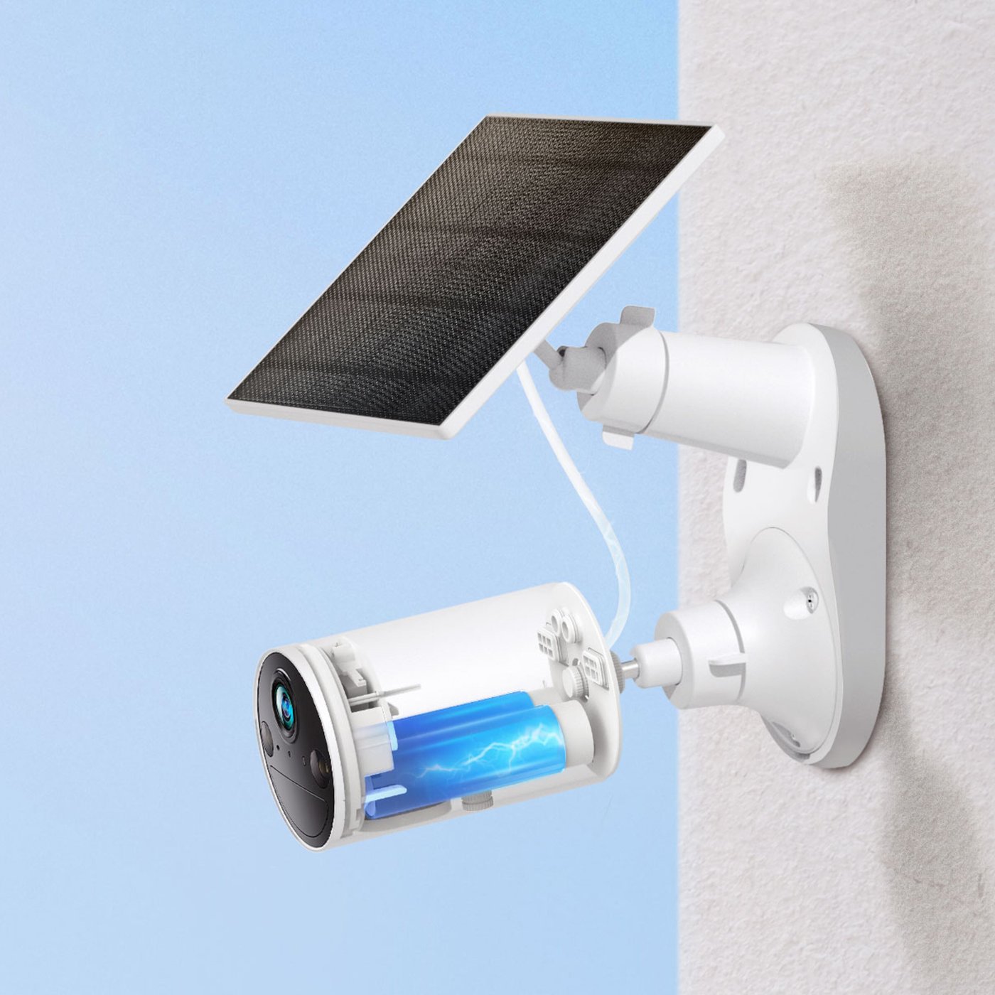 TP-link Tapo A201 – Solcellepanel for overvåkningskamera