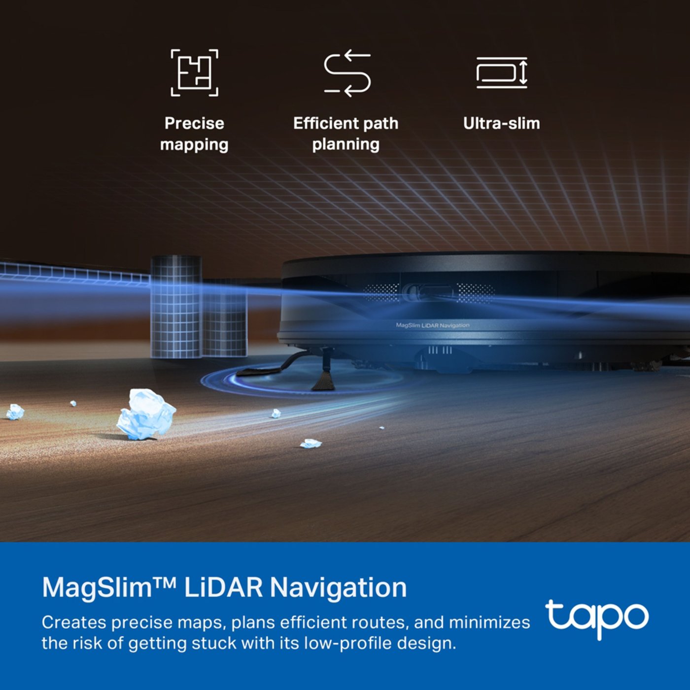 TP-link Tapo RV20 Max Robotdammsugare