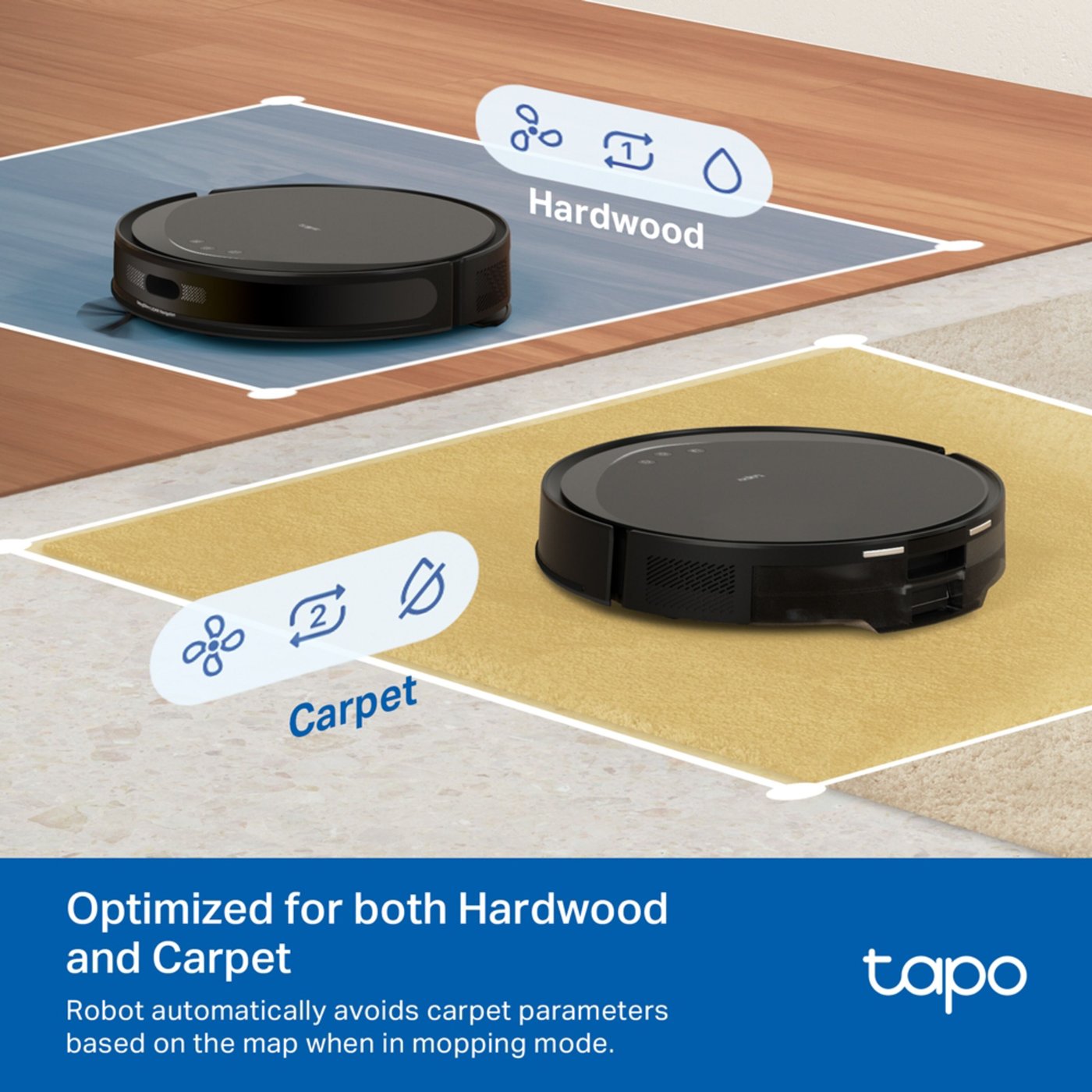 TP-link Tapo RV20 Max Robotdammsugare