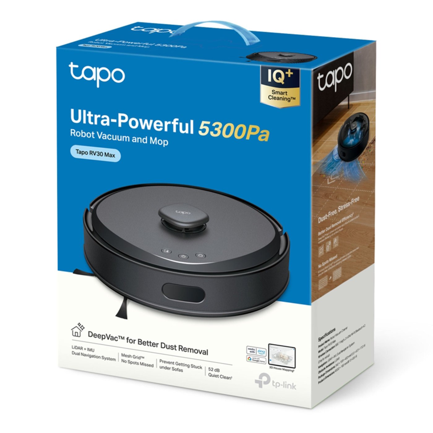 TP-link Tapo RV30 Max Robotstøvsuger