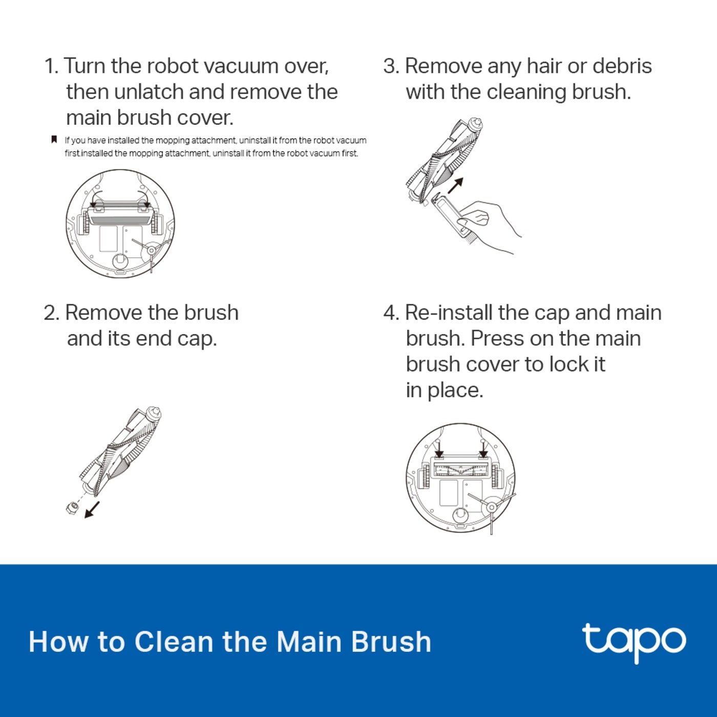 TP-link Tilbehørspakke til Tapo-robotstøvsuger