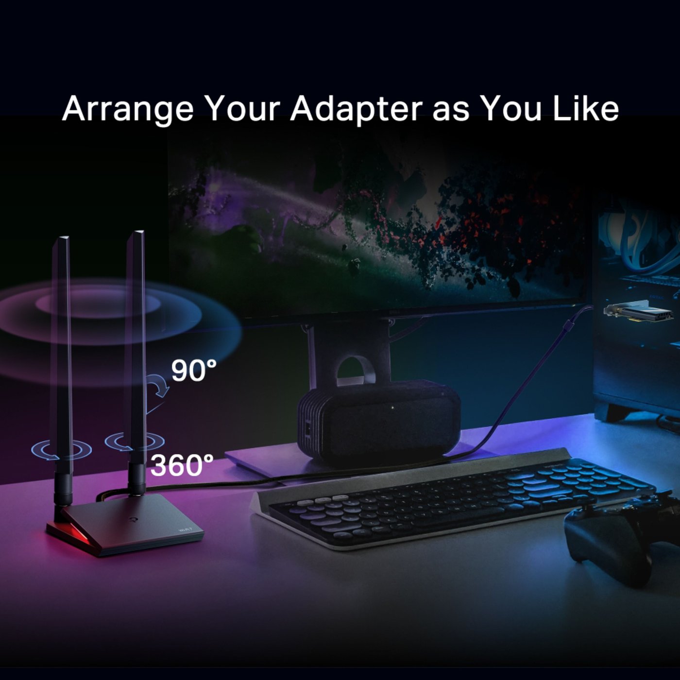 TP-link Archer TBE550E Nettverkskort BE9300