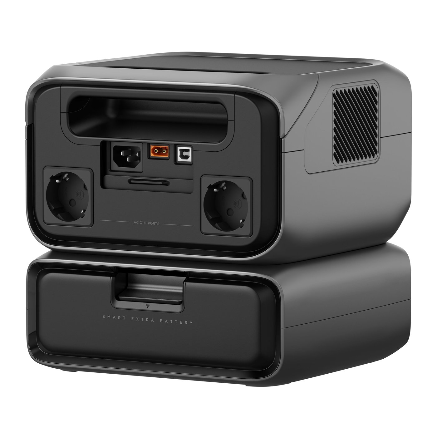 EcoFlow River 3 Max Portabel kraftstation med EB300 extrabatteri