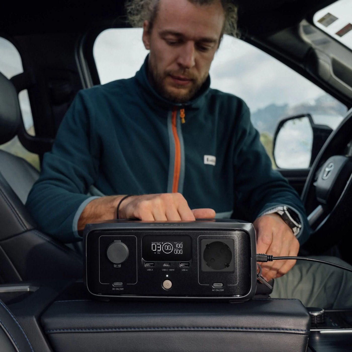 EcoFlow River 3 UPS Portabel kraftstation 245 Wh