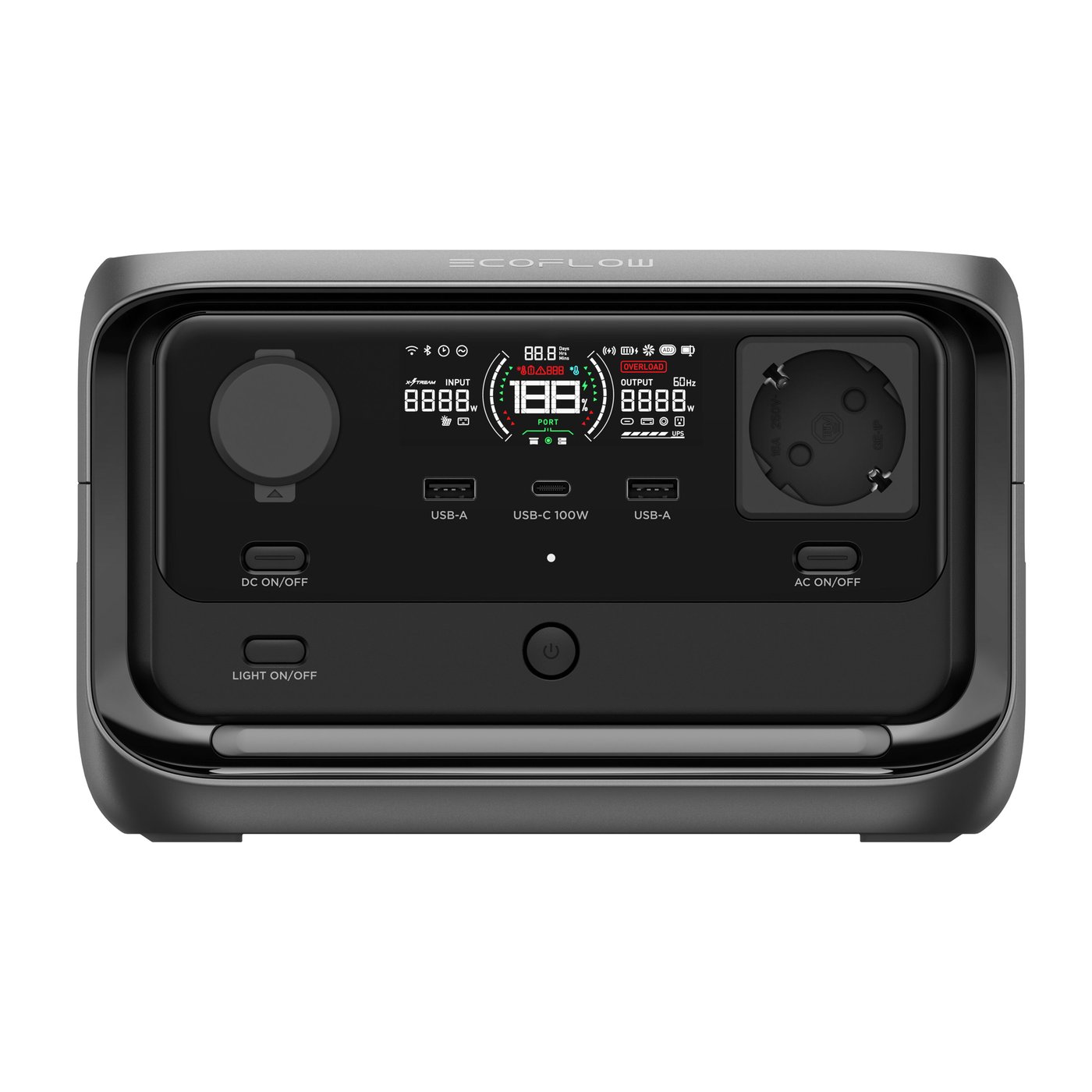 EcoFlow River 3 Plus Portabel kraftstation 286 Wh