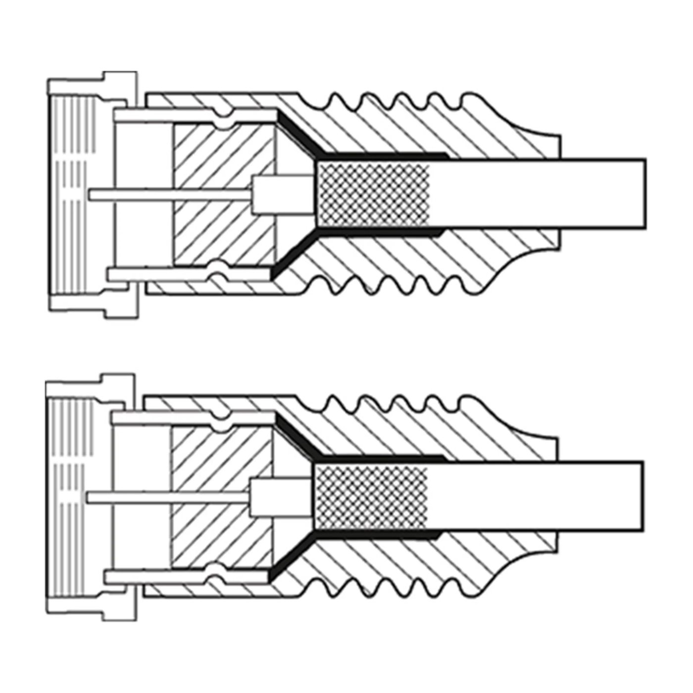 F-kabel Vit 1,5 m