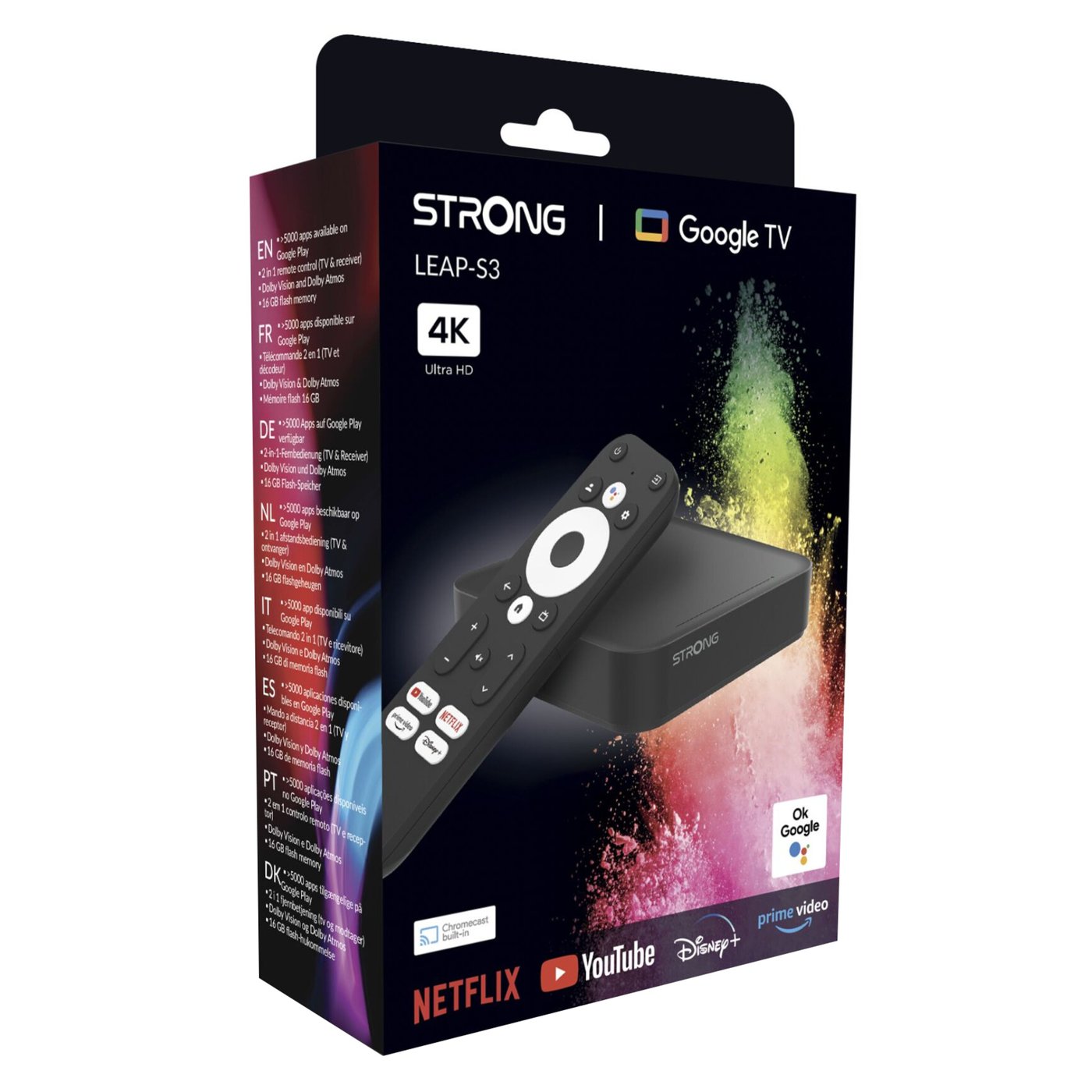 Strong LEAP-S3 Mediaspelare med Android-TV
