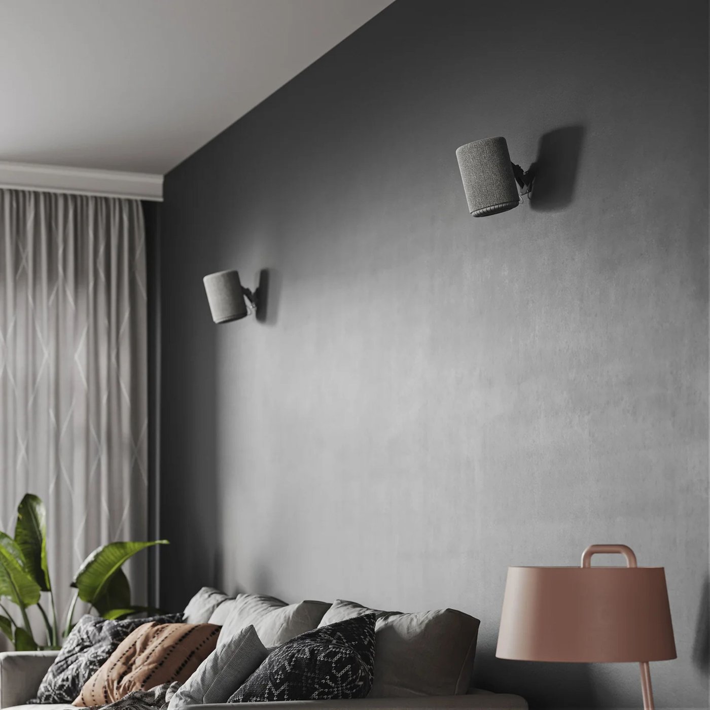 Audio Pro A10 MKII Multiroom-högtalare Ljusgrå