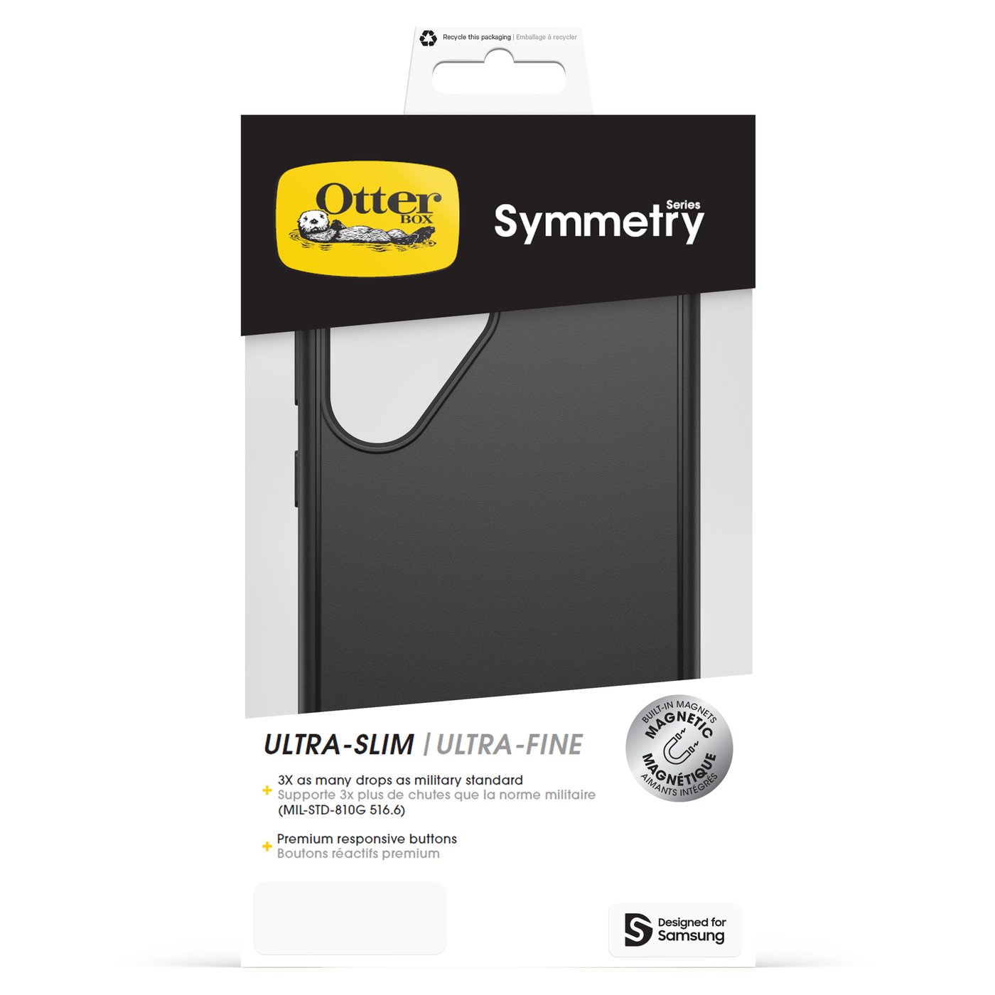 Otterbox Symmetry for Galaxy S25 Ultra Svart
