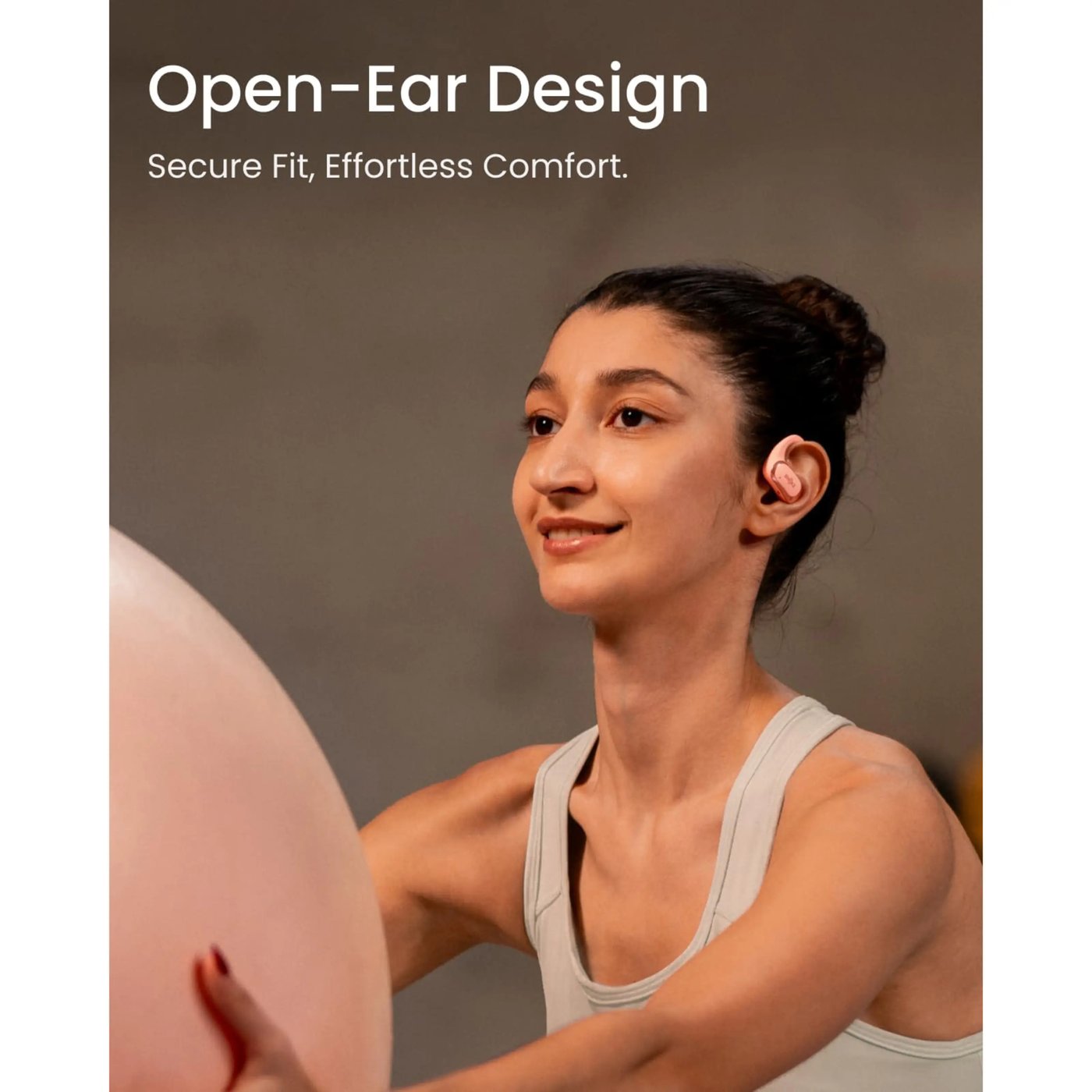 Shokz OpenFit Air Trådløse hodetelefoner Rosa