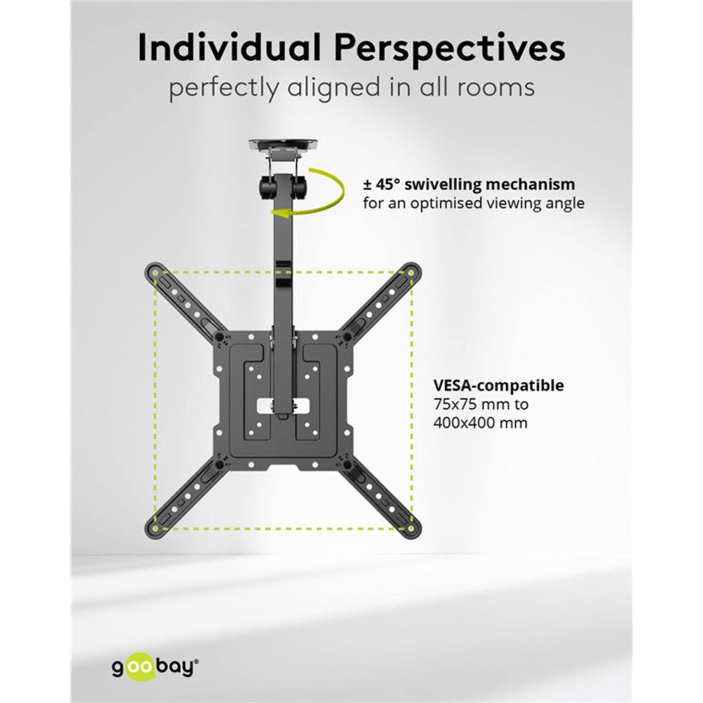 Takfeste for TV på 23–55"
