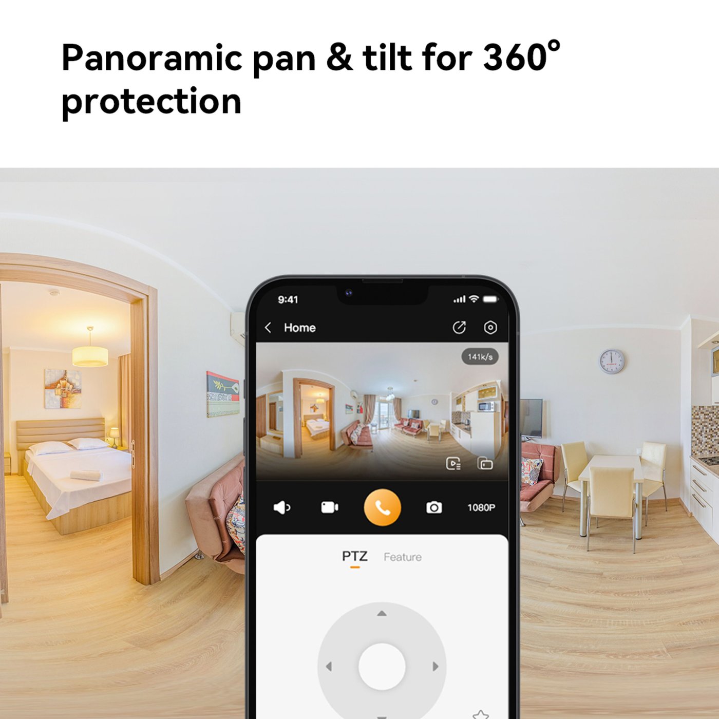 Imou Rex VT Pro 5 MP Trådlös inomhuskamera