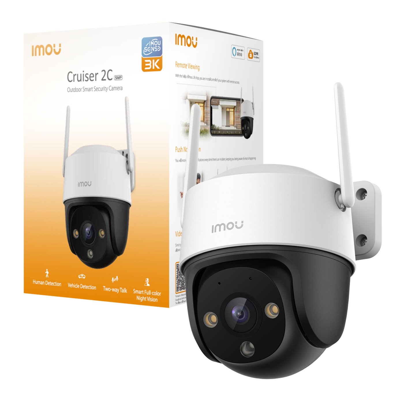 Imou Cruiser 2C 5 MP Trådløst overvåkingskamera