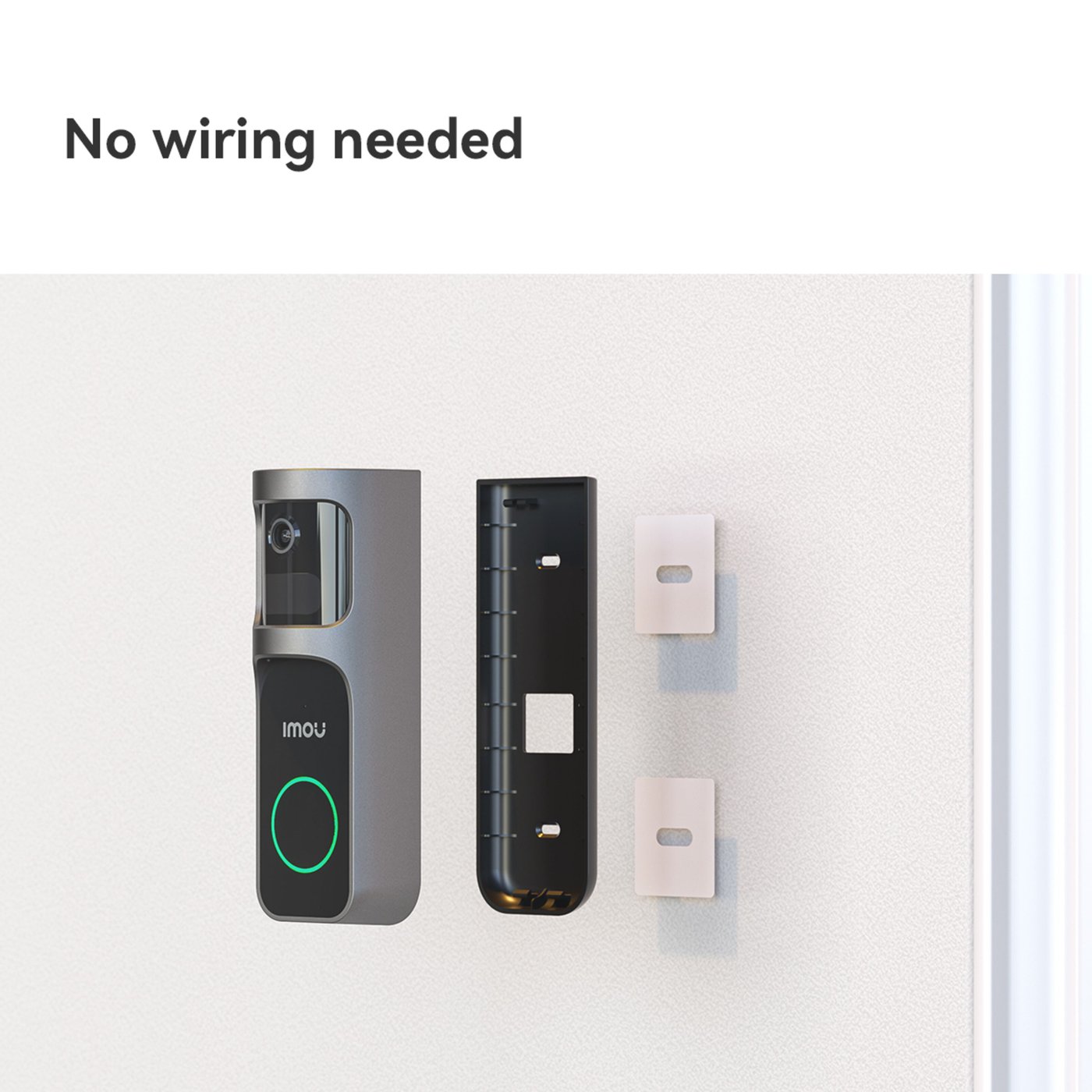 Imou Doorbell 2S 2K Trådlös videodörrklocka med ringklocka