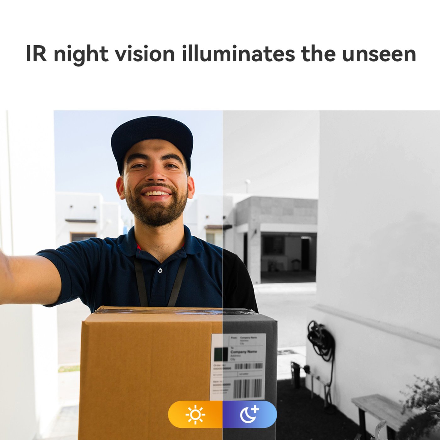 Imou Doorbell 2S 2K Trådlös videodörrklocka med ringklocka
