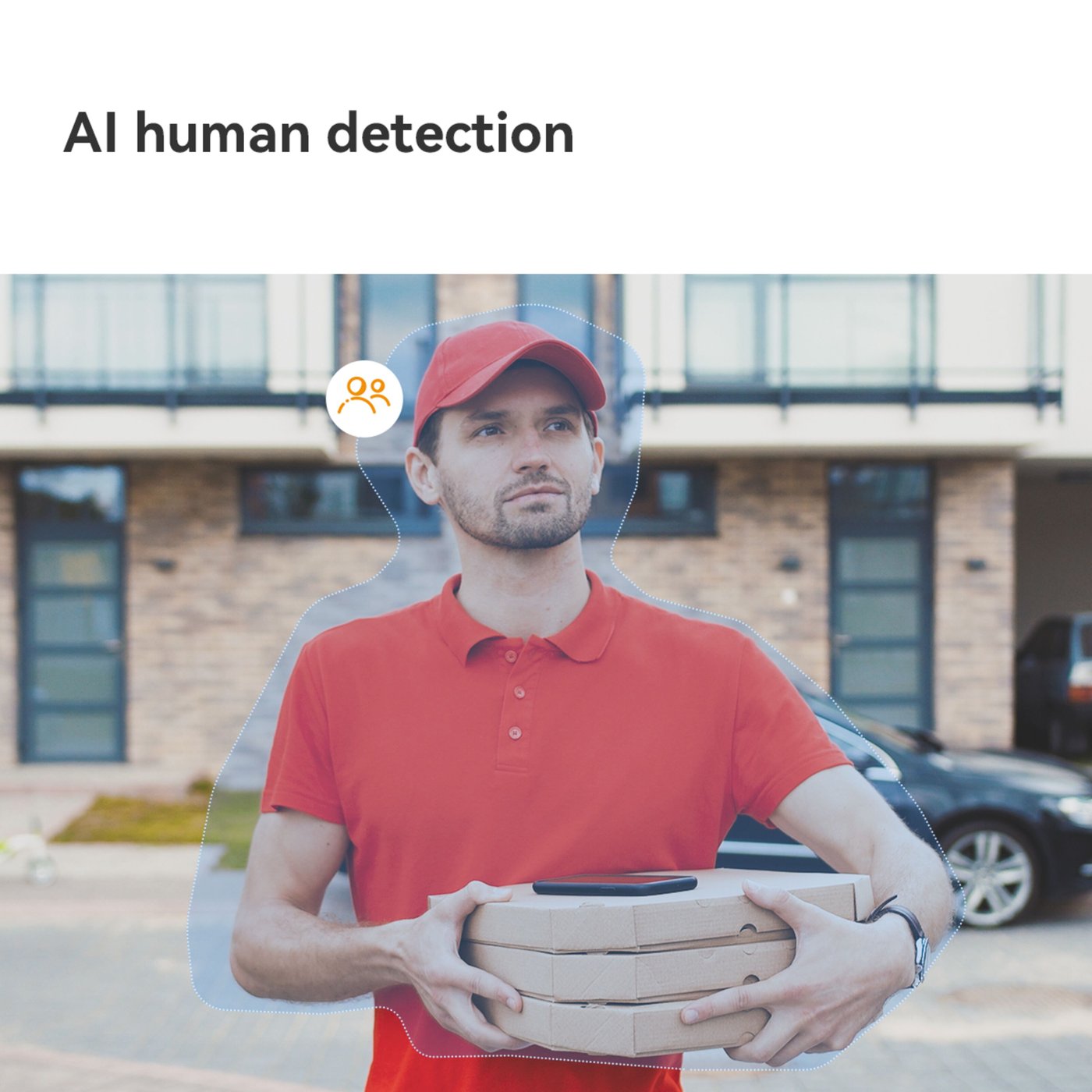 Imou Doorbell 2S 2K Trådlös videodörrklocka med ringklocka